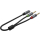 UNITEK Adapter Jack 3.5mm - 2x Jack 3.5mm Y-C957ABK - 369888 - zdjęcie 3